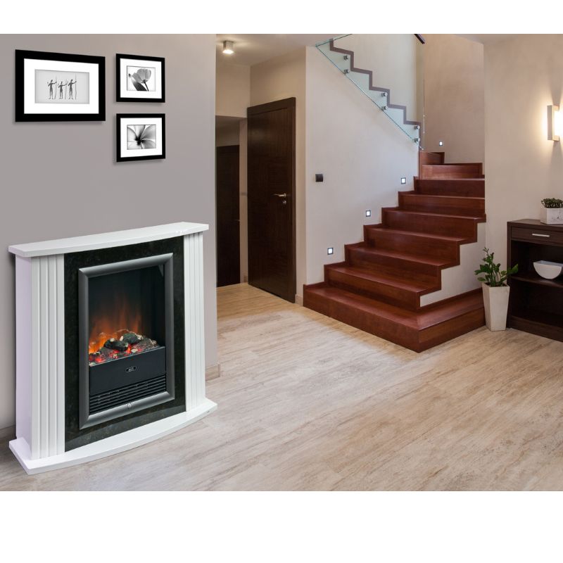 Dimplex Mozart White Optiflame | Vrijstaande haard