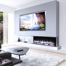 Charlton & Jenrick i-1250e Deep 3-zijdig | Elektrische Inbouwhaard