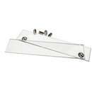 Xaralyn inbouw unit L met steendecor bio-ethanol haard | Inbouwhaard