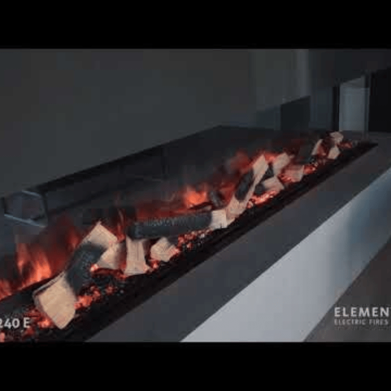 Element4 Club 240 E 3-zijdig | Elektrisch inbouwhaard