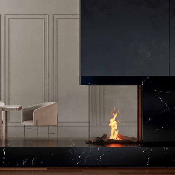 Element4 Sky Small Roomdivider Bio-Ethanol | Inbouwhaard